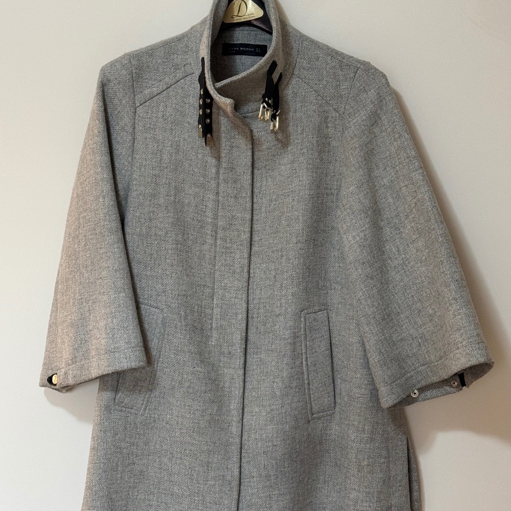 Zara wool blend coat
